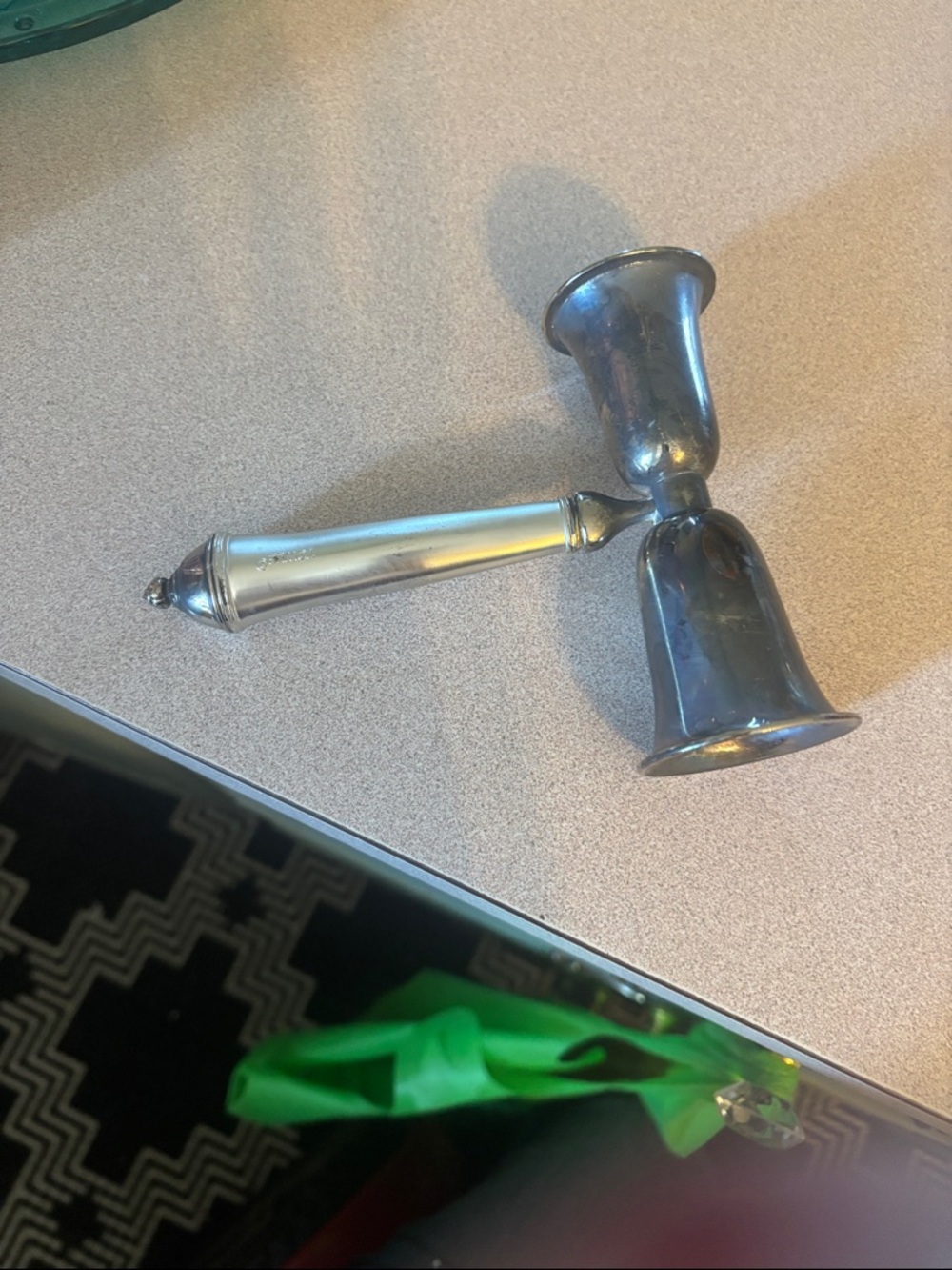 Towle flame sniffer silver heavy